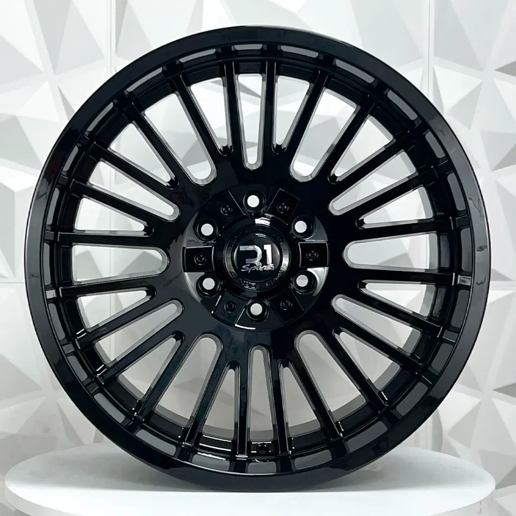 RIN 20X10 6-139.7 R1 SPORT DX609 GLOSS BLACK ET-19 CB110.5