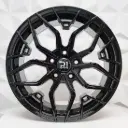 RIN 17X7.5 5-114.3 R1 SPORT 1047 GLOSS BLACK ET35 CB73.1 
