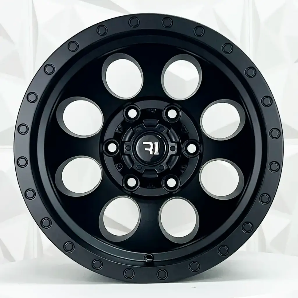 RIN 15X10 5-127 R1 SPORT QC812 MATE BLACK ET-44 CB83.1
