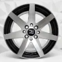 RIN 14X6.5 4-100/108 R1 SPORT 47037 BLACK MACHINE FACE ET20 CB73.1