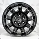 RIN 17X9 6-139.7 R1 SPORT QC2029 GLOSS BLACK ET0 CB106.1