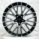 RIN 22X11 5-130 R1 SPORT C397 BLACK MACHINE FACE ET61 CB71.56